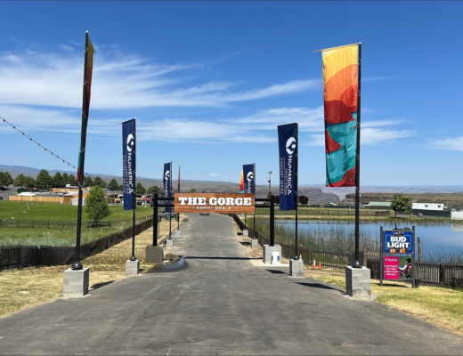 Gorge entrance sign