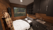 Box Hut Interior 1