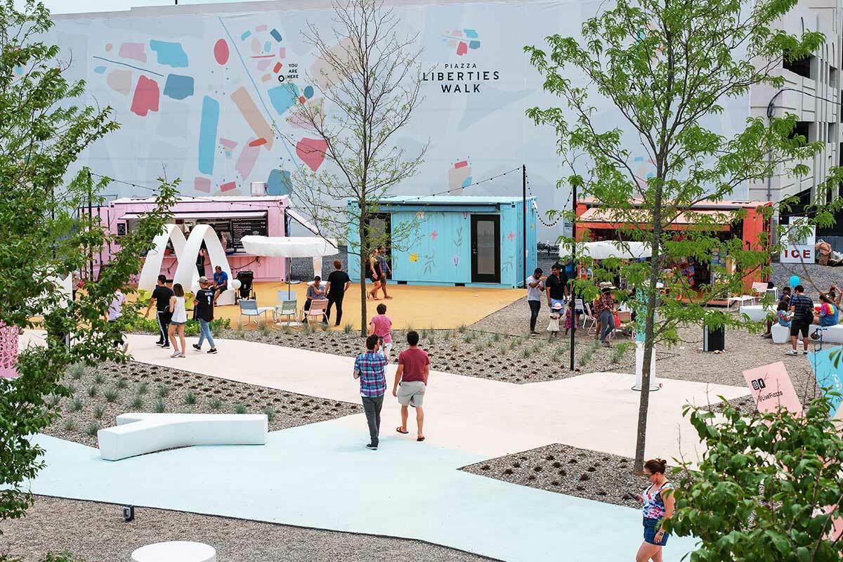 BoxPop® at Piazza Pod Park