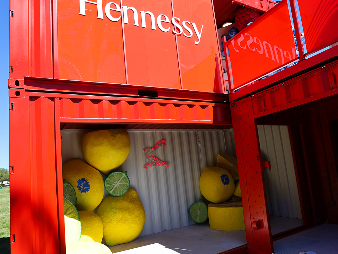 Hennessy Dreamville Fest BoxPop | Custom Two Story Shipping Container