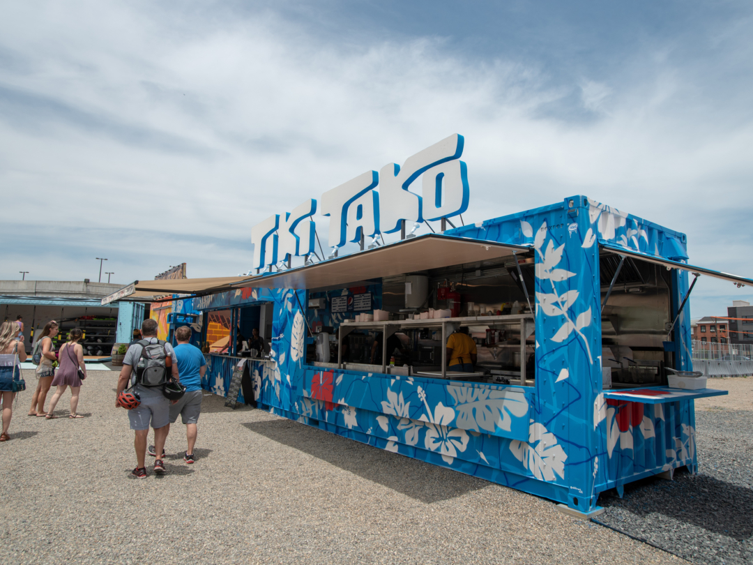 Piazza pod park boxpop tikki tako