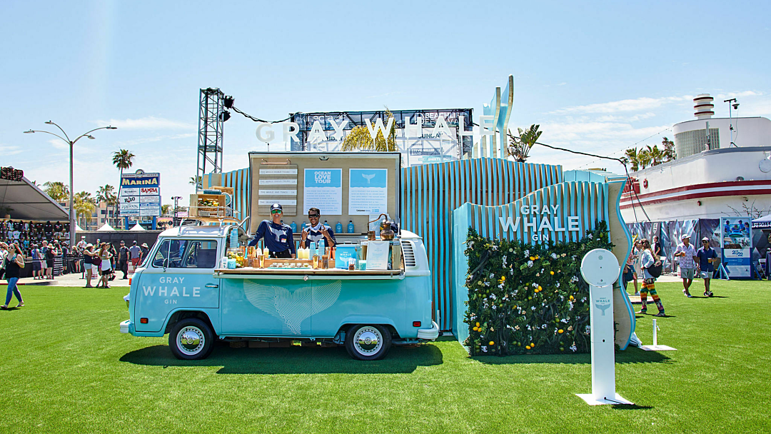 Gray Whale Gin Custom Bar