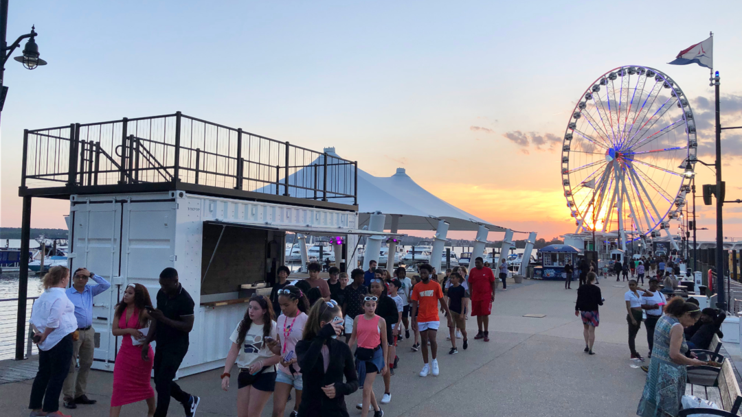 Rentable Custom Shipping Container | Ice Cream Stand at the Fair