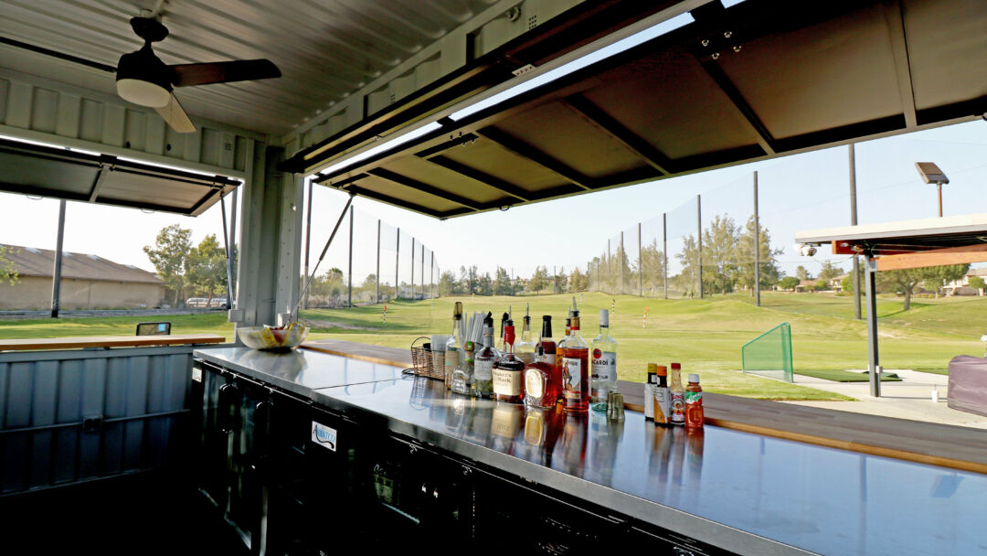 BoxPop Interior View | Mobile Bar with Kitchen