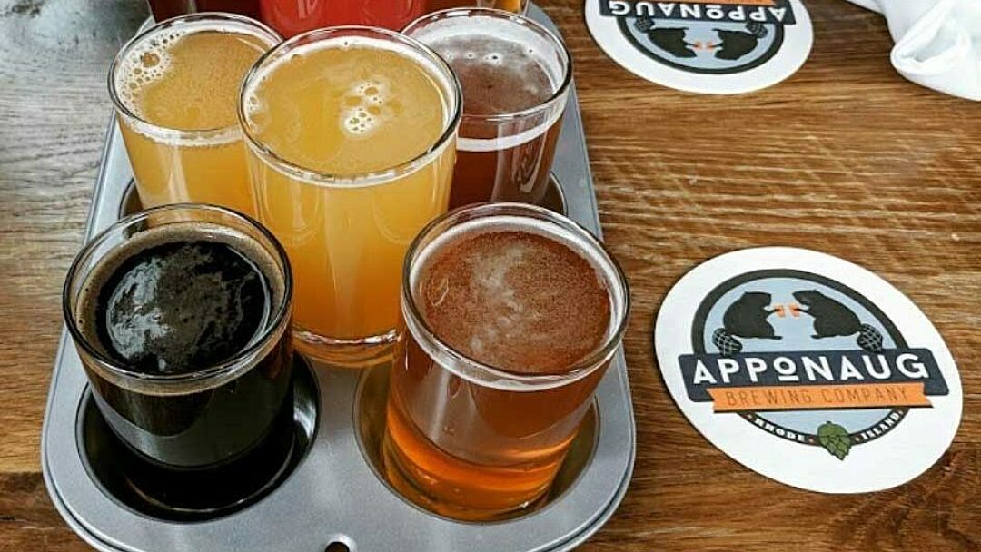 Beer at the Apponaug Brewing Company Mobile Brewery