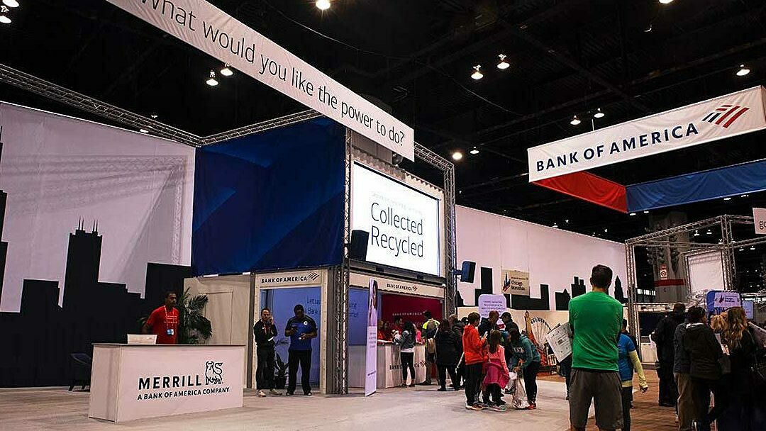 Octagon Bank of America Chicago Marathon exhibit BoxPop® activation