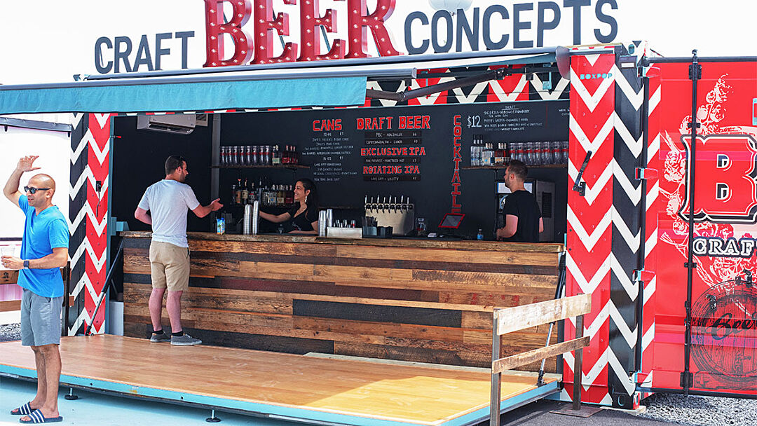 Brewery BoxPop® Pod at Piazza Pod Park