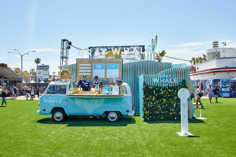 Gray Whale Gin Custom Bar