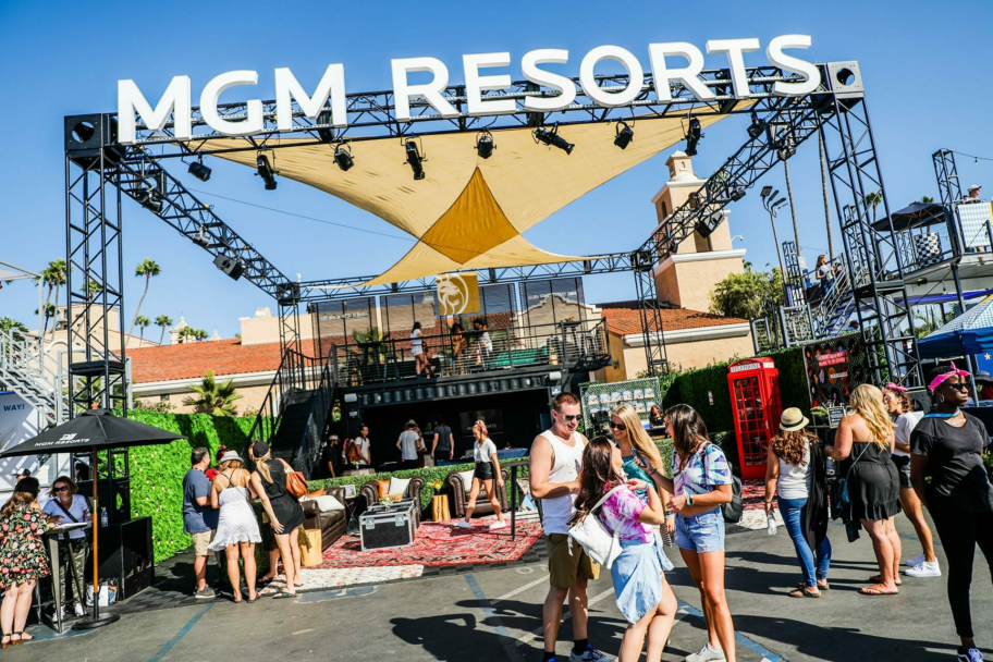 Octagon Kaaboo MGM Resorts BoxPop® activation