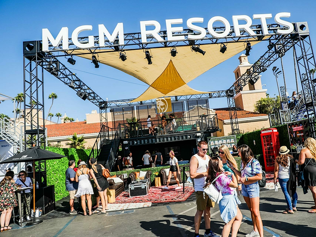 Octagon Kaaboo MGM Resorts BoxPop® activation