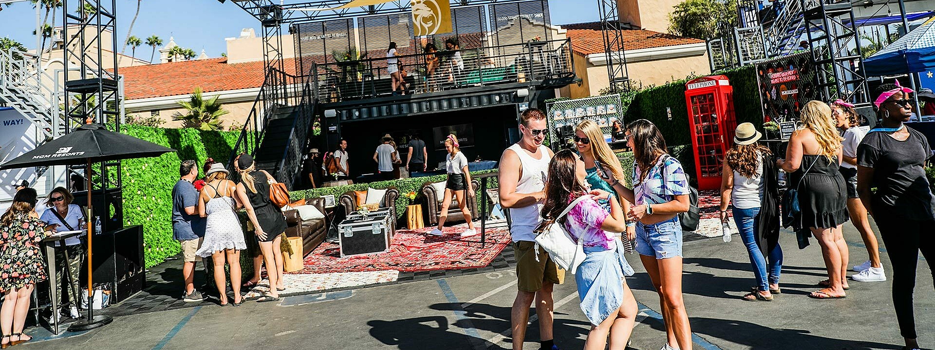 Octagon Kaaboo MGM Resorts BoxPop® activation