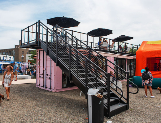Rooftop BoxPop® Pod at Piazza Pod Park