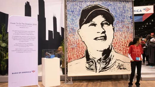 Octagon Bank of America Chicago Marathon BoxPop® activation
